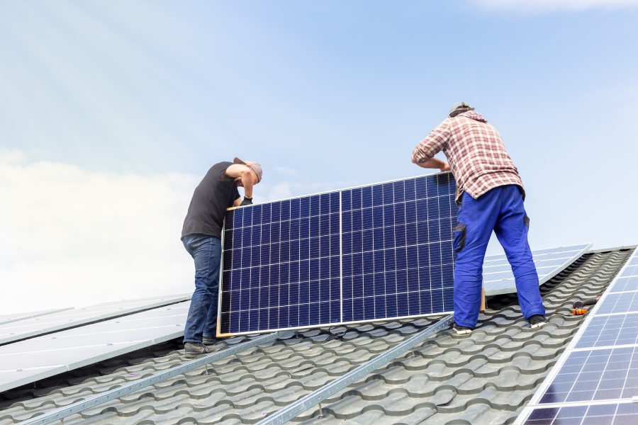 Installation panneaux photovoltaïque à Lavelanet